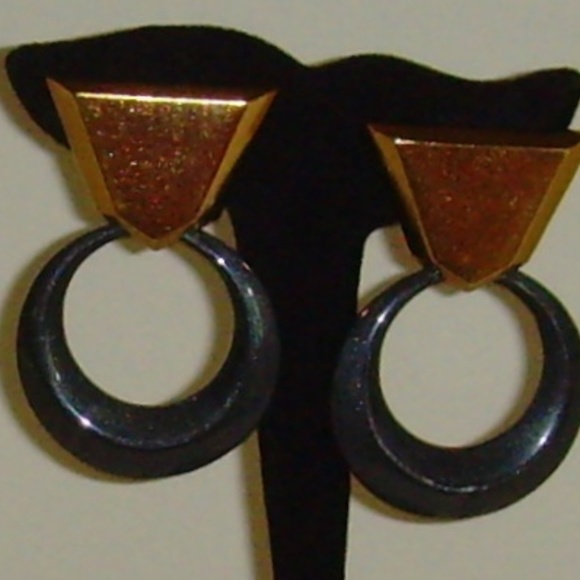 Yves Saint Laurent Dangle Earrings -YSL - Picture 6 of 16